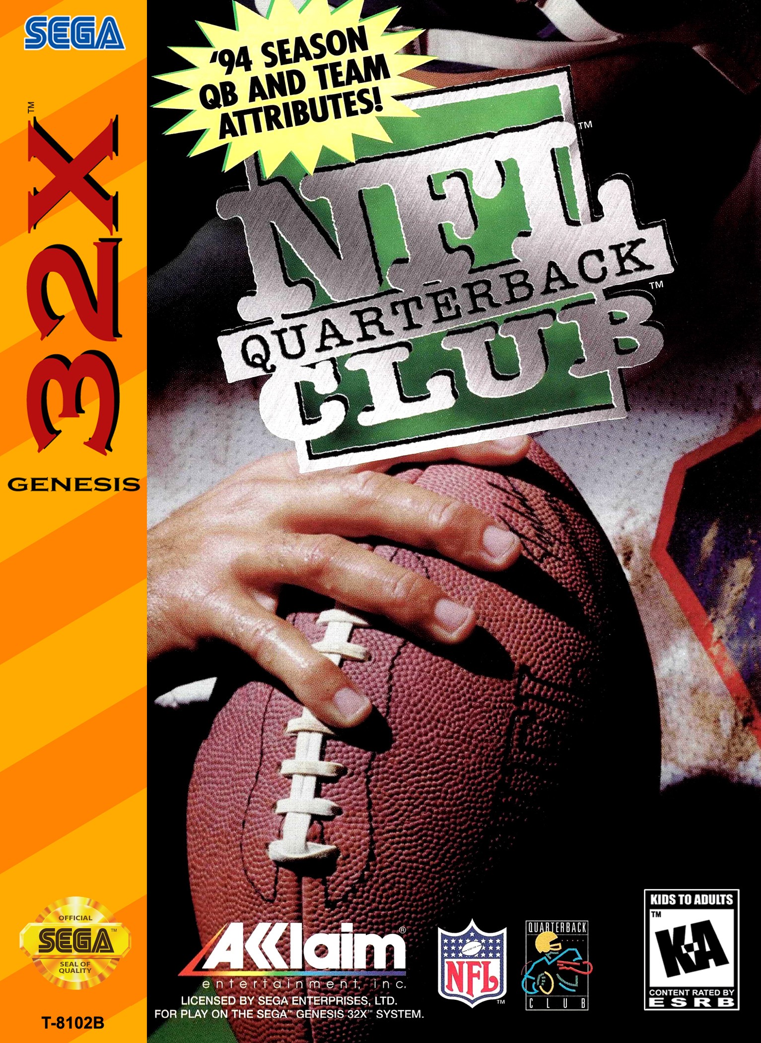 'NFL: Quarterback Club'