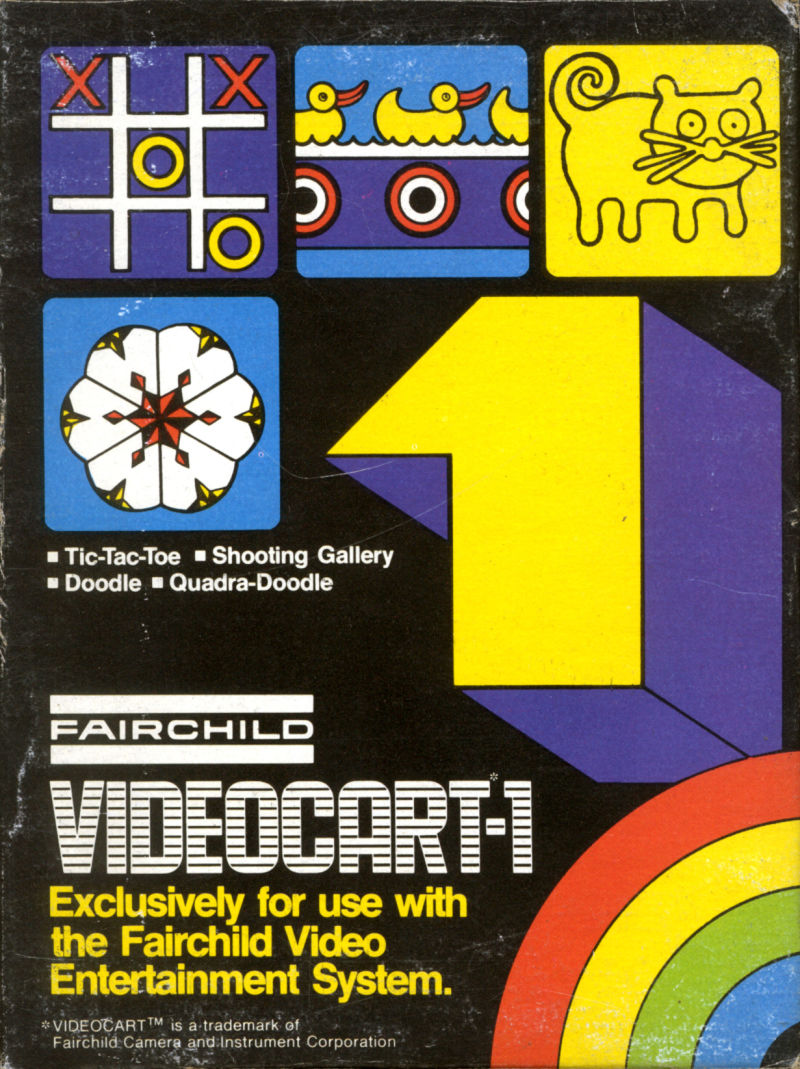 'Tic-Tac-Toe; Shooting Gallery Doodle; Quadra Doodle :Videocart 1'