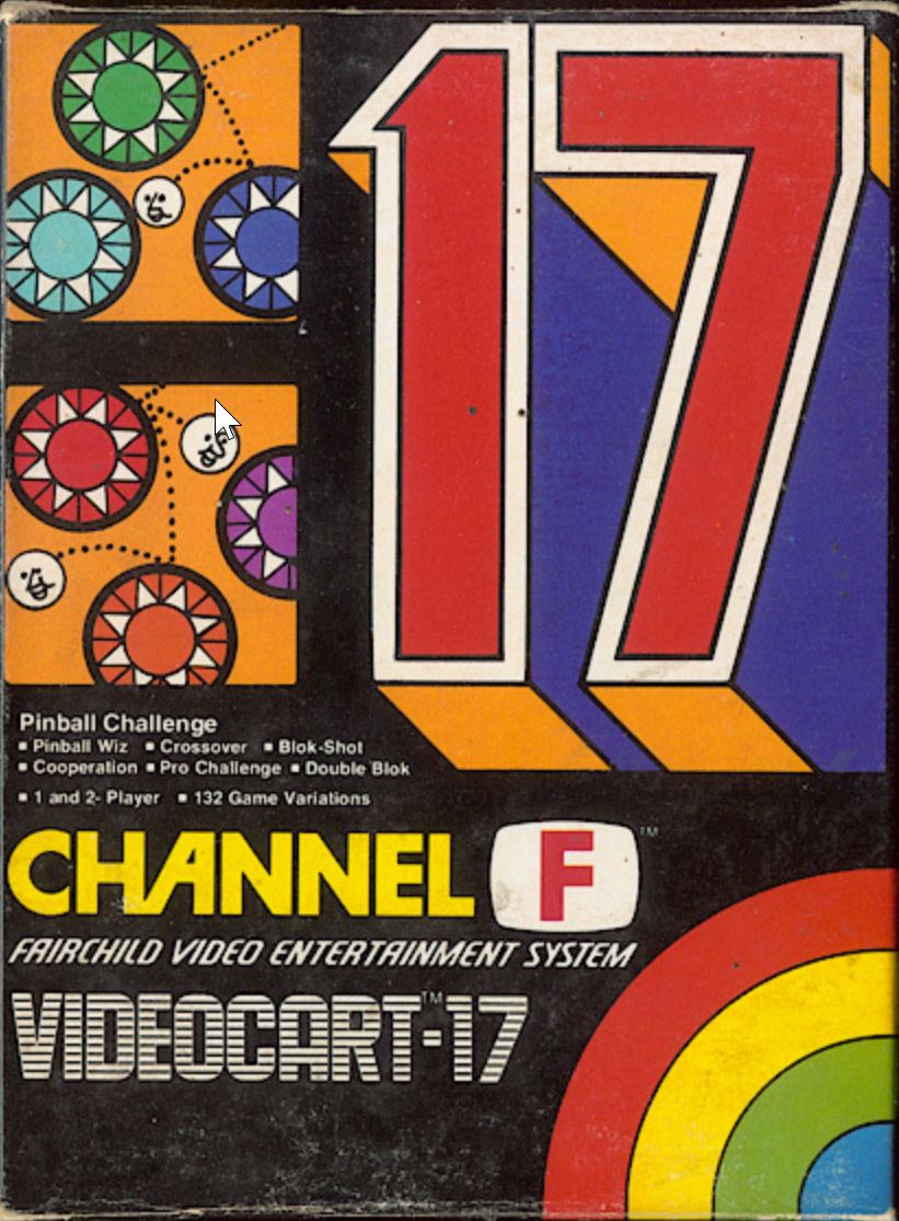 'Pinball Challenge :Videocart 17'