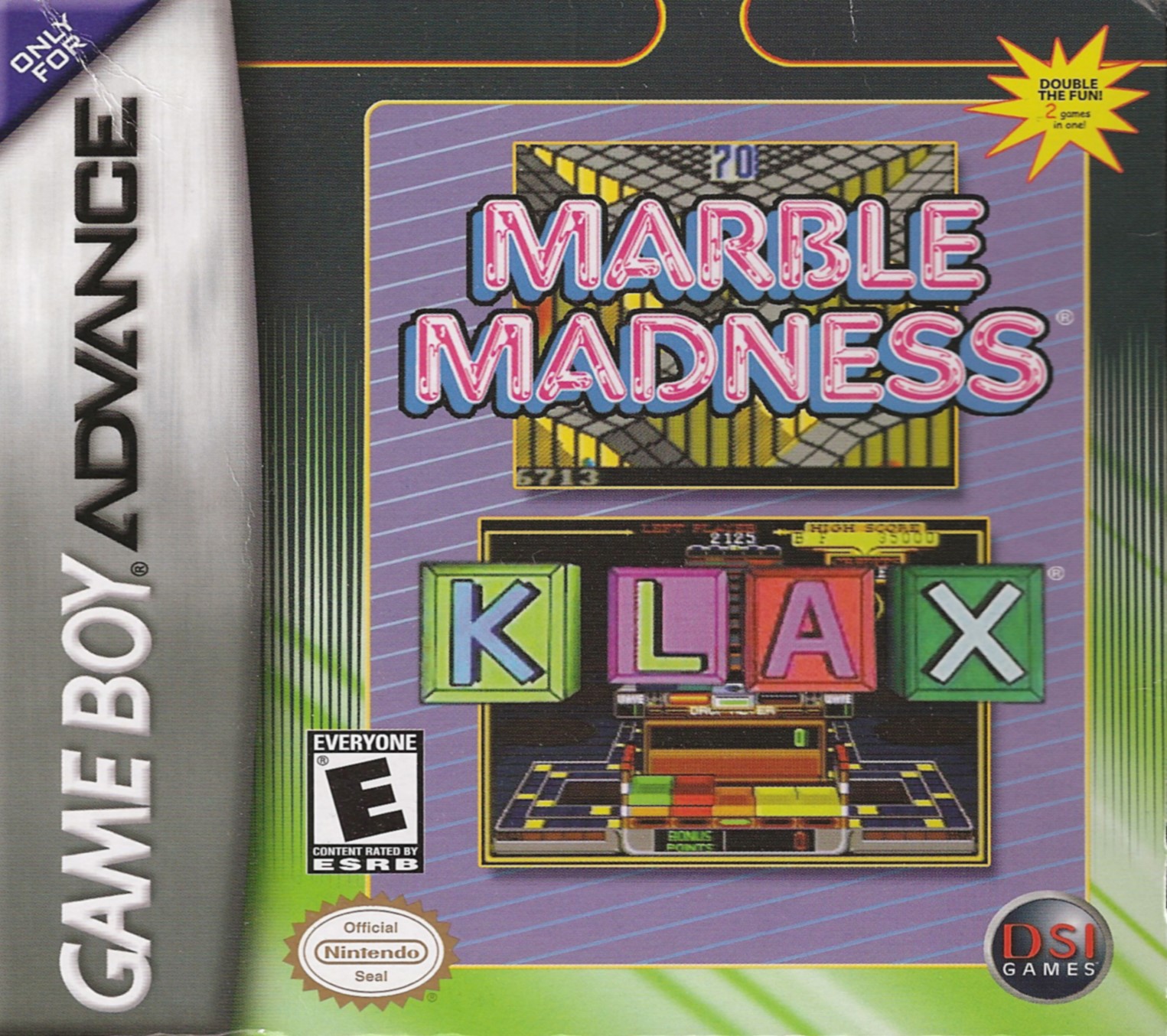 'Marble Madness / Klax'