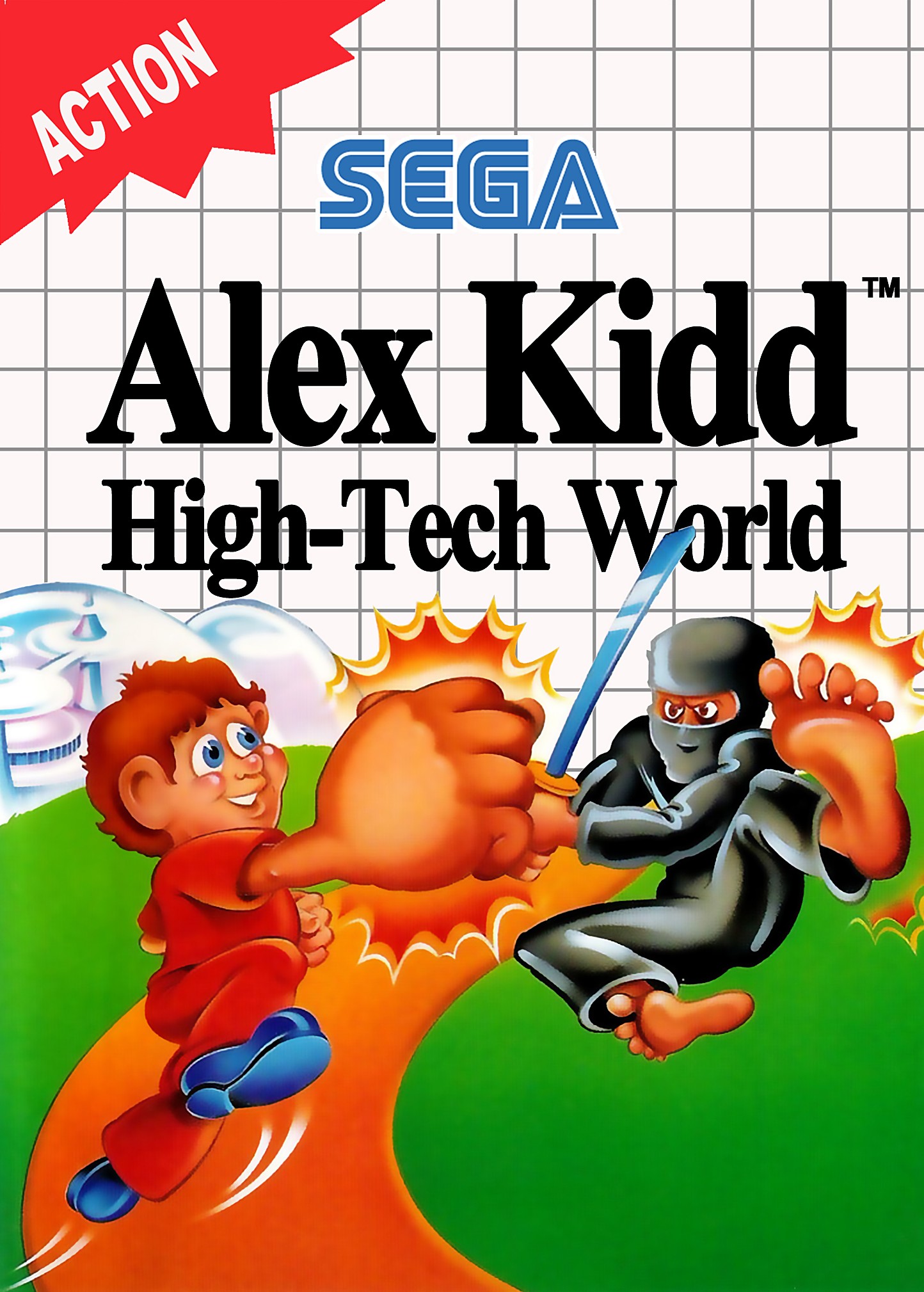 'Alex Kidd: High-Tech World'