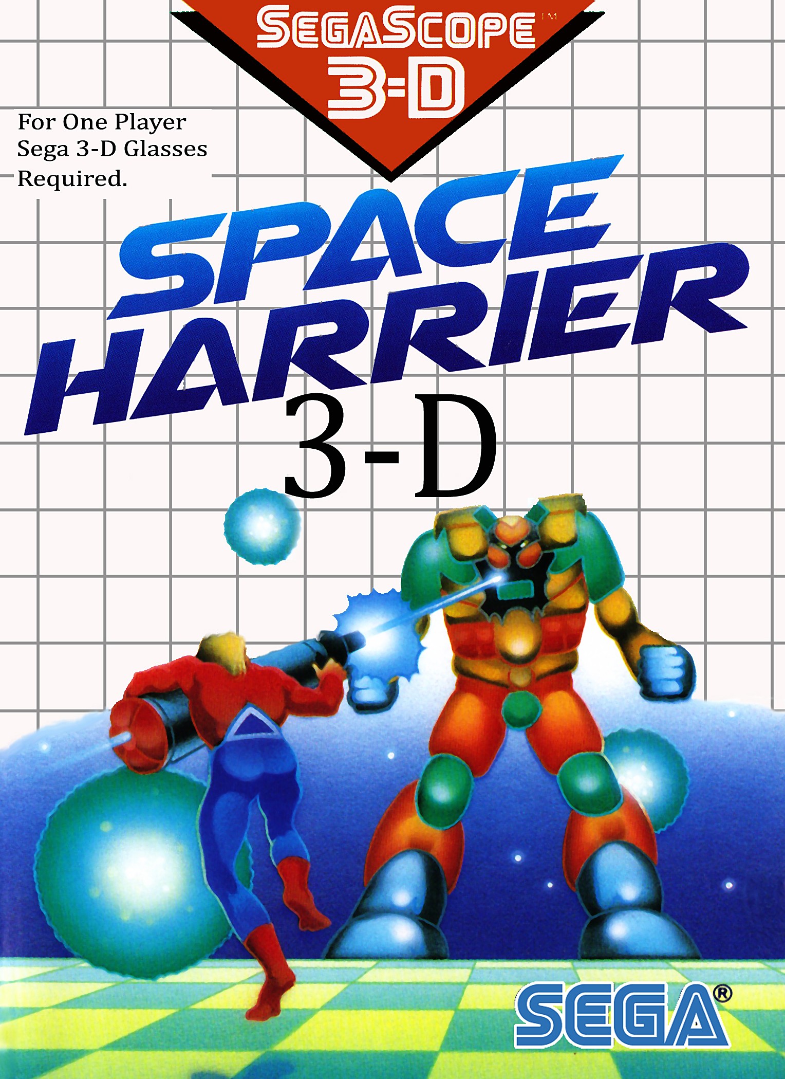 'Space Harrier 3-D' (3D)