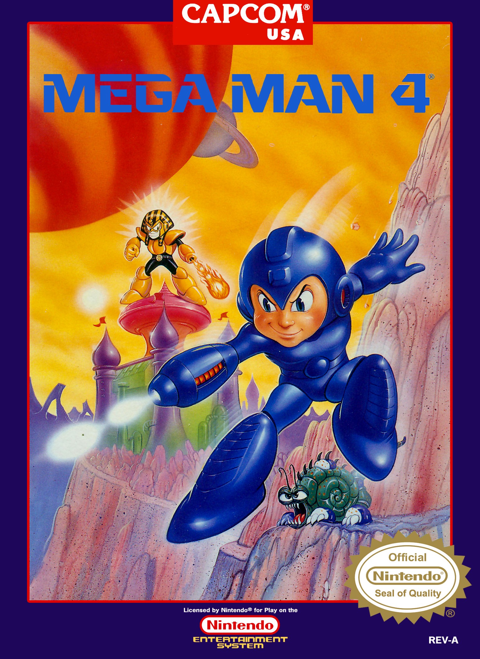 'Mega Man 4'