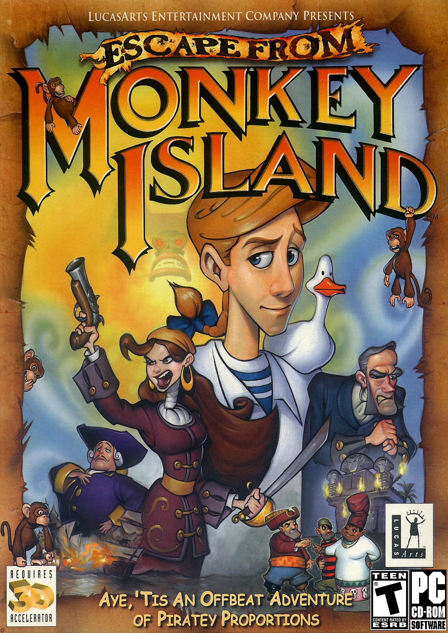 'Escape from Monkey island'