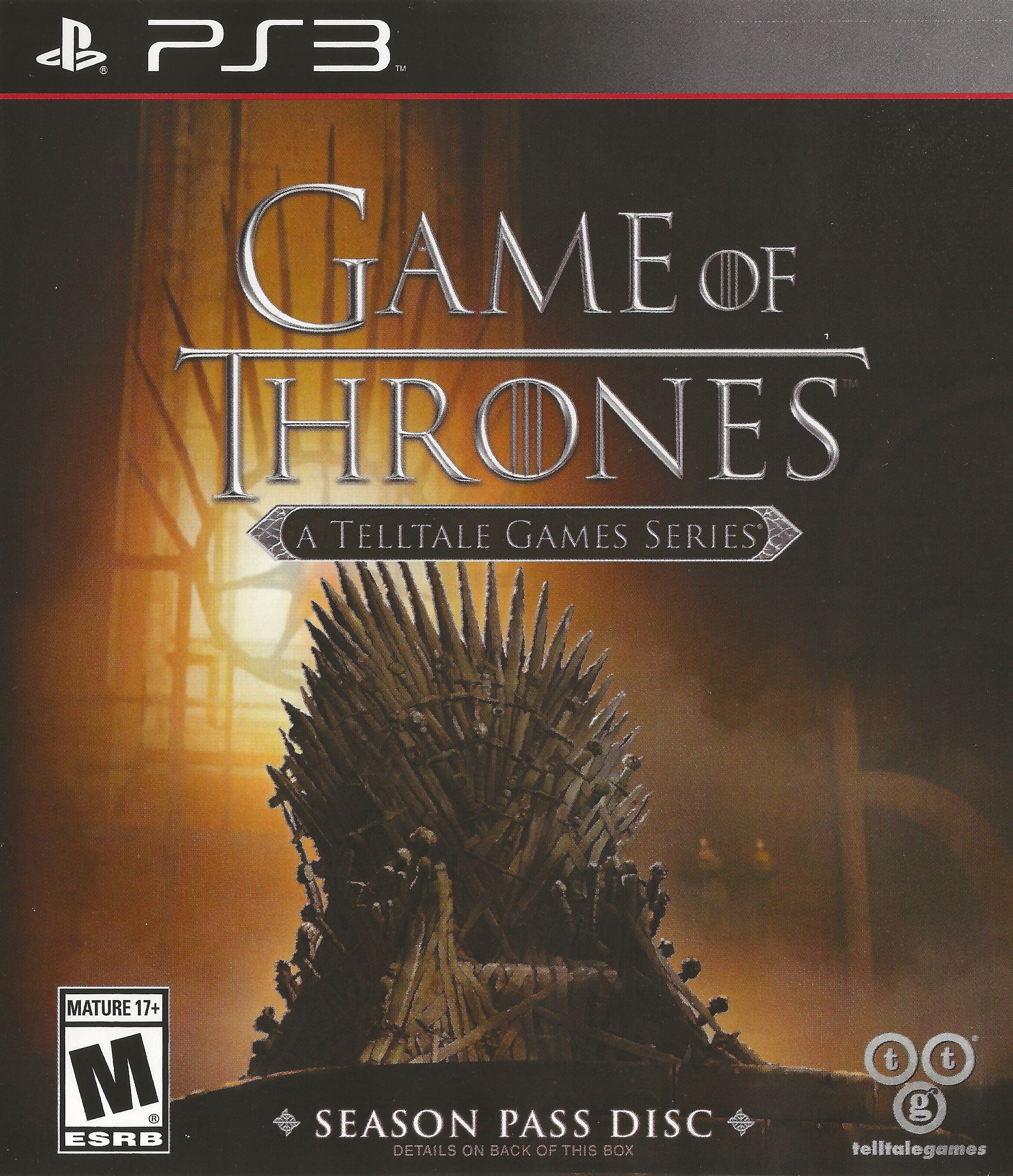 'Game of Thrones: a Telltale Games series'