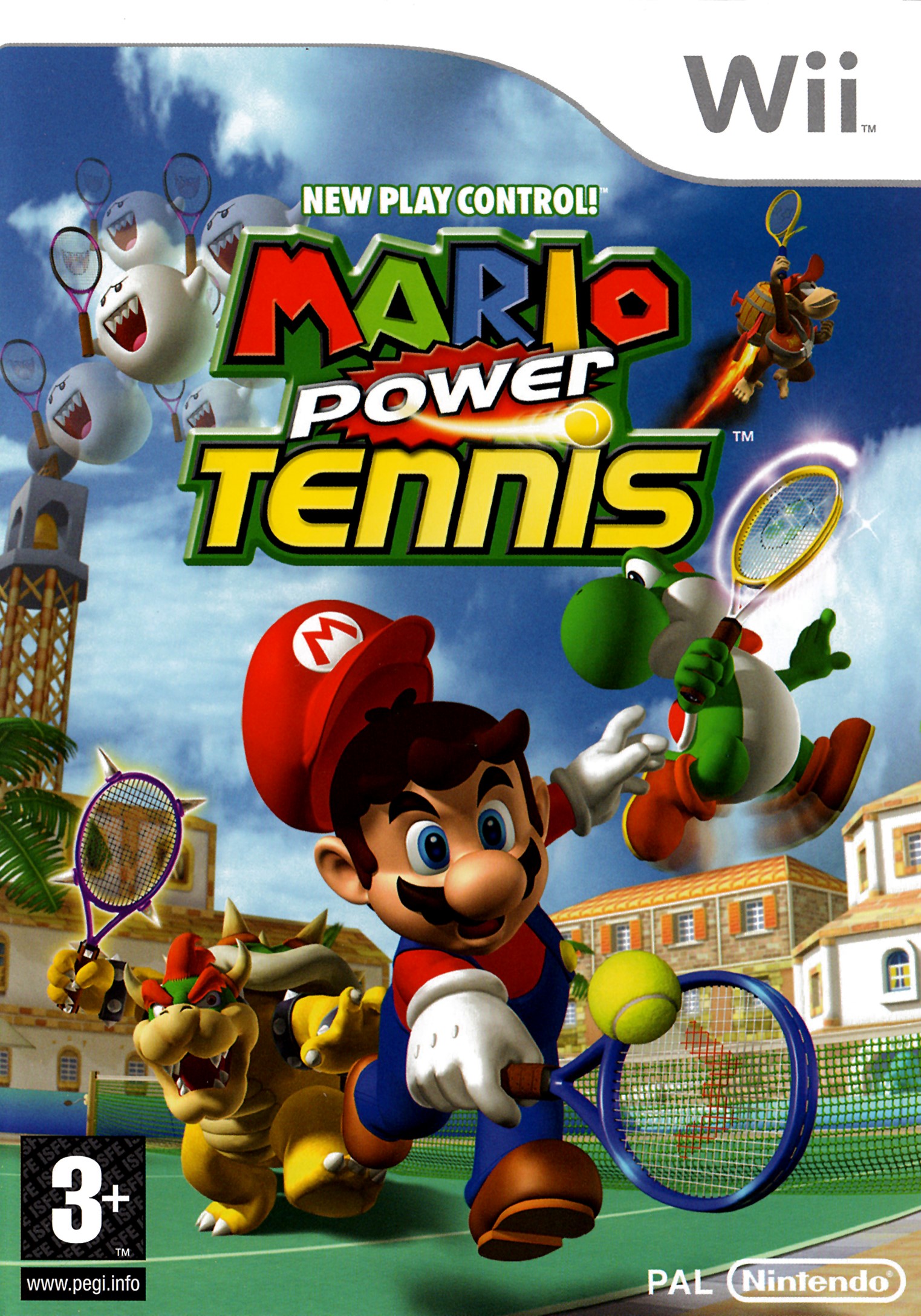 'Mario: Power Tennis'