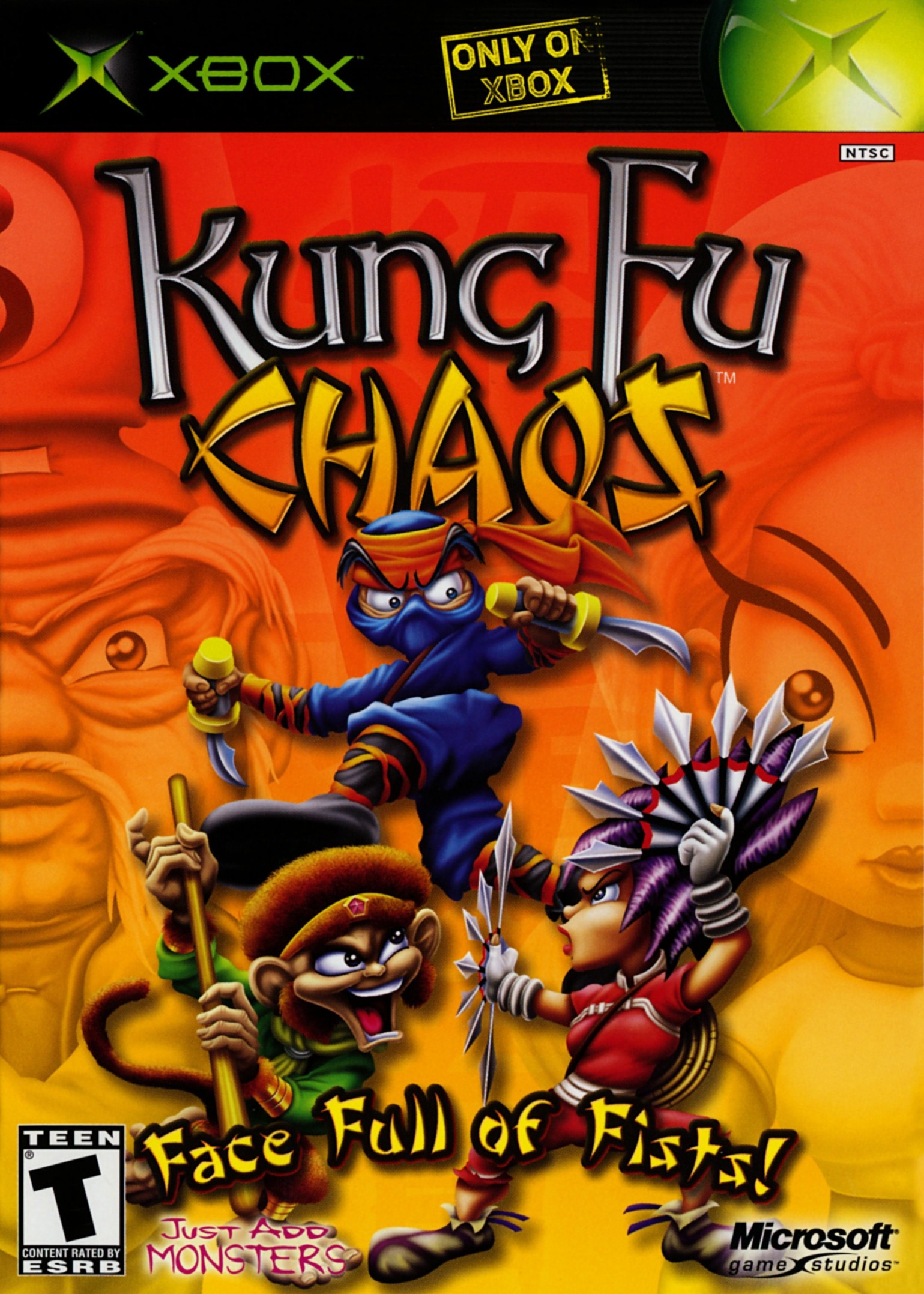 'xKung Fu Chaos: Face Full of Fists!'